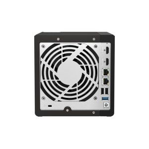 NAS QNAP 453E 4-Bay, CPU Intel Celeron J6412 4-core/4-thread processor, burst max. 2.6 GHz, RAM 8 GB DDR4 onboard not expandable, HDD 2.5" & 3.5" SATA 6Gb/s, 3Gb/s (neincluse), LAN: 2 x 2.5GbE, USB3.2 Gen2: 2 USB2.0: 2, tower, adaptor alimentare, - Img 3