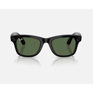 ORW4012 META WAYFARER High Bridge Fit - Shiny Black - G-15 Green - Img 2