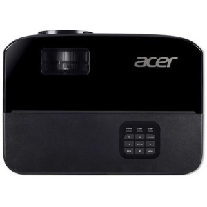 Proiector ACER X1123HP, DLP, 3D Ready, SVGA 800x600, up to WUXGA 1920x 1200, 4000 lumeni, 20000:1, 4:3 nativ, 16:9 compatibil, dimensiune maxima imagine 300", distanta maxima de proiectie 12 m, boxa 3W, lampa 5000 ore/ 15000 ore, D-sub, composite/ RCA,