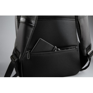 Rucsac notebook Serioux, SMART TRAVEL ST9590, dimensiuni 31 x 16 x 46 cm, rezistent la apa, compartimente multiple, compartiment separat pentru notebook: max. 15.6", bretele ajustabile, port de încărcare USB, buzunar ascuns la spate, material poliester - Img 8
