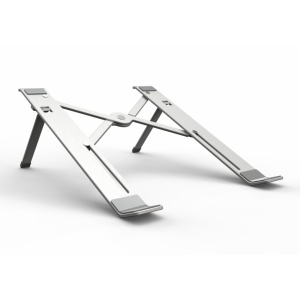 Suport laptop Serioux, SRXNCPU2, material aluminiu, dimensiune deschisă: 190x250x4mm,dimensiune pliată: 60 x 250 x 4mm, grosime: 4mm, greutate: 180g, dimensiune compatibilă: până la 15.6 ", culoare argintiu, 4 unghiuri ajustabile - Img 4