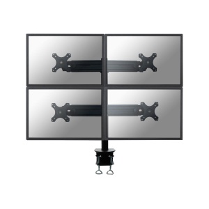 Suport Monitor de Birou, FPMA-D700D4, 19" - 30", VESA 100x100, suporta pana la 8kg, negru - Img 1