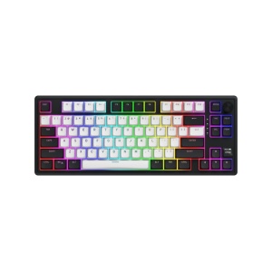 Tastatura gaming wireless Hator Skyfall Mag ULTIMA 8k, interfata 2.4GHz, BT5.3, USB pana la 8000Hz, capacitate baterie 8000mAh, durata de viata baterie: cu iluminare pana la 24 ore, fara iluminare pana la 533 ore, iluminare RGB cu posibilitatea de a