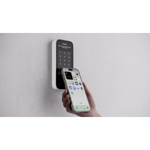 Tastatura Wireless tactila, AJAX KeyPad TouchScreen, alb - Img 8