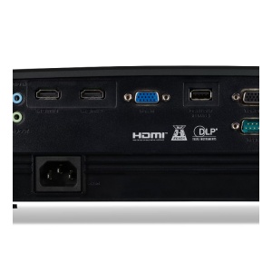 Videoproiector Acer X1229, XGA 1024* 768, up to WUXGA 1920*1200, 4.800 lumeni, 4:3/ 16:9, 20.000:1, dimensiune maxima imagine 300'', distanta maxima de proiectie 12m, boxa 3W, lampa 5.000 ore/ 20.000 ore ExtremEco, 2.4 kg, D-sub, composite video, 2*HDMI, - Img 2