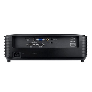 Videoproiector Optoma H190X, DLP WXGA 1280*800, 3.900 lumeni, 30.000:1, 16:10/ 4:3/ 16:9, dimensiune maxima imagine 7.61 m/ 300'', distanta maxima de proiectie 12m, lampa 6.000 ore/ 15.000 eco+, zoom 1.1x, HDMI 1.4a 3D support, VGA (YPbPr/RGB), Composite - Img 2