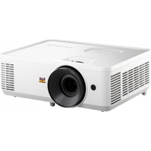 Videoproiector Viewsonic PA700W, WXGA 1280* 800, 4.500 lumeni, 12.500:1, lampa 4.000 ore/ 12.000 ore ecomode, zoom optic 1.1x, dimensiune maxima imagine 300", distanta maxima de proiectie 11 m, 25- 34 dB, D-sub, 2* HDMI, audio in/ out, USB Type A