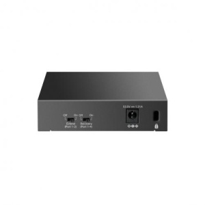 "5-Port Gigabit Desktop Switch with 4-Port PoE+ PORT: 4× Gigabit PoE+ Ports, 1× Gigabit Non-PoE Port SPEC: 802.3af/at, 65 W PoE Power, Desktop Steel Case FEATURE: Extend Mode for 250m PoE Transmitting, PoE Auto Recovery, Plug and Play" - Img 2