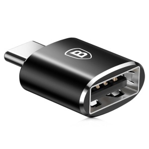 Adaptor Baseus Mini OTG CATOTG-01, negru - Img 2