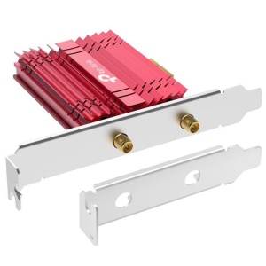 Adaptor wireless TP-Link, ARCHER TXE75E, AX5400, 2 x antene externe Dual-Band 5Ghz, 2.4 Ghz, PCI-E WI-FI 6E dimensiuni: 120.8 × 78.5 × 20.9 mm, Bluetooth 5.2. - Img 2