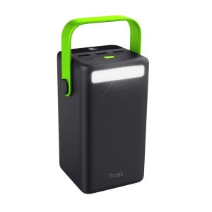 Baterie externa Trust Redoh, 4 porturi, capacitate 50000 mAh, negru