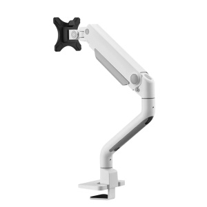 Brat monitor Neomounts DS70S-950WH1; pentru display-uri cu diagonale 17"-49", sistem de prindere VESA 75x75~100x100, greutate maxima suportata 18kg, full motion, tilt 90°, swivel 90°, rotate 180°, distanta fata de perete 119-656mm; gas spring; culoare - Img 2