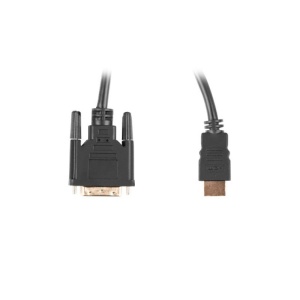 Cablu HDMI(M) DVI-D(M)(24+1) 3 m negru Dual Link 4K cu conectori placați cu aur