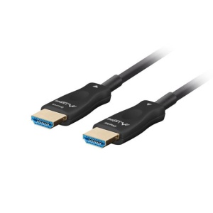Cablu HDMI M/M v2.1 50 m optic negru AOC