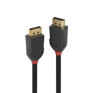 Cablu Lindy DisplayPort 2.1, lungime 2m, latime de banda suportata 80Gbps, negru