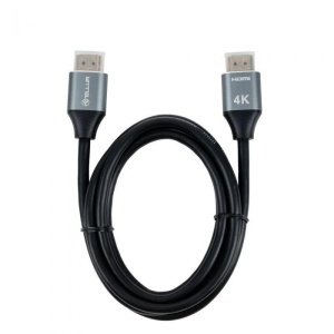 Cablu Tellur High Speed HDMI 2.0 4k, viteza 18Gbps, plug-plug, tata- tata, lungime cablu 3m, negru - Img 2