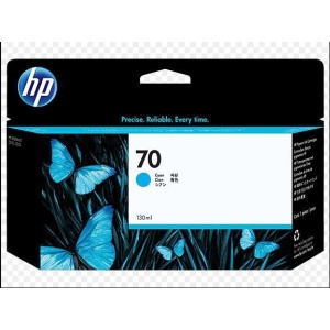Cartus cerneala HP 70 DESIGNJET cyan C9452A, 130 ml, HP DesignJet SD Pro ,HP DesignJet Z2100, HP DesignJet Z5200, HP DesignJet Z5400, HP DesignjetZ2100, NR.70