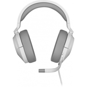 Casti cu microfon Corsair HS55 Surround 7.1, Multi-platform Gaming and Mobile, 20Hz-20KHz, 32ohm, 114db, driver 50mm, alb - Img 2