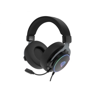 Casti gaming cu fir Genesis Neon 764, sunet 7.1 Surround, microfon, impendanta 32 ohm, frecventa raspuns 20 - 20.000 Hz, lungime cablu 220 cm, iluminare RGB, frecventa raspuns microfon 100 - 10000 Hz, sensibilitate microfon -42dB, impendanta microfon