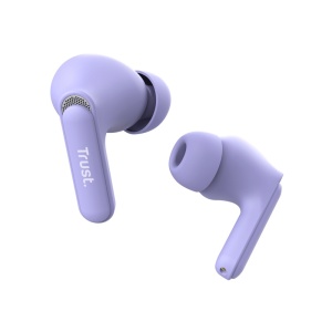 Casti Trust Yavi earbuds BT, frecventa raspuns 20 Hz - 20.000 Hz, mov - Img 2
