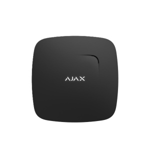 Detector Wireless de fum și temperatură Ajax FireProtect, negru