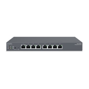 EnGenius Managed / stand-alone Desktop 8-port 55W GbE Switch (PoE) 8-port GbE PoE.af 55W L2+ DT Cloud Management Switch