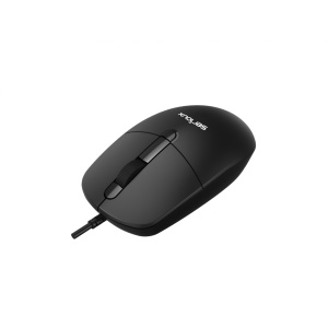 Kit Serioux cu fir, Tastatura: interfata USB, 104 taste, material ABS, US layout, lungime cablu 1.5m PVC, dimensiuni 440*159*25mm, negru, Mouse: interfata USB, 6 butoane, polling rate 125 Hz, rezolutie DPI 800-1200-1600DPI, lungime cablu 1.5m PVC, - Img 11