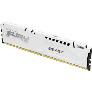 Memorie RAM Kingston 16GB DDR5 6400MHz CL32 FURY Beast White