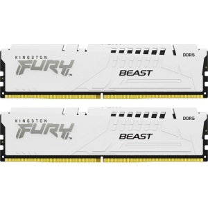 Memorie RAM Kingston DDR5 32GB 6800Mhz CL34 1.4V Fury Beast White XMP
