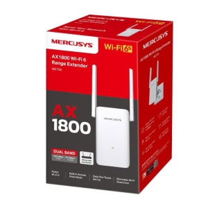 Mercusys Ax1800 Wi-Fi Range Extender ME70X; Dual-Band, Standarde Wireless: IEEE 802.11a/n/ac/ax 5GHz, IEEE 802.11b/g/n/ax 2.4GHz, Viteza wireless: 574 Mbps at 2.4GHz, 1201 Mbps at 5GHz, Interfata: 1 x Gigabit Ethernet Port, 2 x Antene externe, Consum: - Img 3