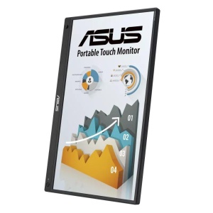 Monitor Asus 15.6" MB16AHT, Touch: P-Cap, Diagonal (inch): 15.6, Diagonal (cm): 39.6, Aspect ratio: 16:9, Panel: IPS, Resolution: 19 20x1080, Refresh Rate: 60Hz, Response time GtG: 5ms, Brightness (max): 250 cd/㎡, Contrast (static) : 700:1, Viewing - Img 4