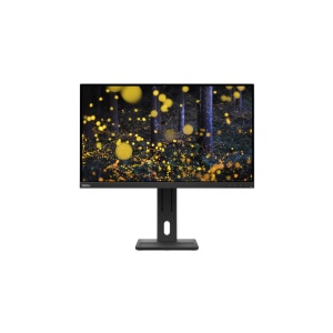 Monitor Commercial Lenovo ThinkVision E27q-20, 27", 2560 x 1440 pixeli, Black, 3 ani Garantie