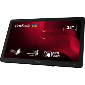 Monitor Consumer ViewSonic TD2430, 24", 1920 x 1080 pixeli, Touchscreen, Black, 3 ani Garantie - Img 3