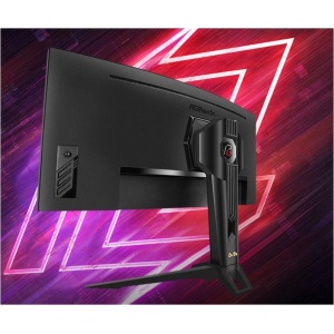 Monitor Gaming Asrock curbat PG34WQ15R2B, diagonala: 34", Aspect: 21:9, anti-glare, Rezolutie: 3440 x 1440, Refresh rate: 165Hz, Luminozitate: 550 cd/m2, Contrast: 3000:1, unghi vizualizare: 178°(H) / 178°(V), culori: 16.7M, Timp raspuns: 1ms, Flicker - Img 2