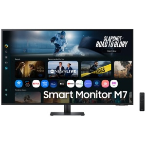 Monitor Samsung 43" LS43FM700UUXDU, Diagonal (inch): 43, Diagonal (cm): 109, Aspect ratio: 16:9, Panel: VA, Resolution: 3840x2160, Refresh Rate: 60Hz, Response time GtG: 4ms, Brightness (max): 300 cd/m², Contrast (static) : 5000:1, Viewing angle: