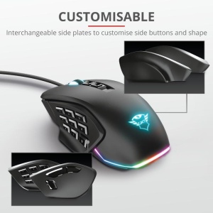 Mouse Trust GXT 970, Gaming Mouse, negru - Img 12