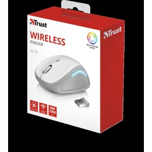 Mouse Trust Yvi FX, Wireless, alb - Img 5