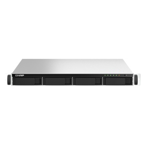NAS QNAP 464U 4-Bay, CPU Intel Celeron N5105/N5095 4-core/4-thread Processor, RAM 8GB RAM onboard (not expandable), 2.5"/3.5" SATA 6Gbps HDD (neincluse), LAN: 2 x 2.5GbE (2.5G/1G/100M/10M), USB3.2 Gen1: 2, 1U, single PSU (not upgradeable to RP), garantie - Img 2