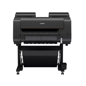 Plotter Canon imagePROGRAF PRO-2600, Dimesniune A1, 24", 12 culori, Rezoluţie de imprimare: 2.400 x 1.200 dpi, 18.432 de duze (1.536 de duze x 12 culori), Cerneluri pe bază de pigmenţi: 12 culori (negru mat, negru foto, cyan, magenta, galben, gri, cyan