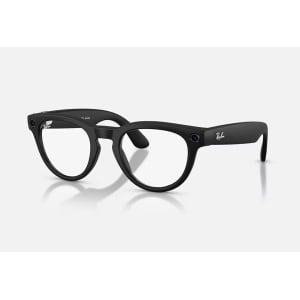 Ray-Ban Meta Headliner Gen 2 AI Glasses Matte Black/Clear RW4013 601SSB 50