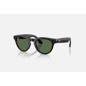 Ray-Ban Meta Headliner Gen 2 AI Glasses Shiny Black/G-15 Green RW4013 601/71 50