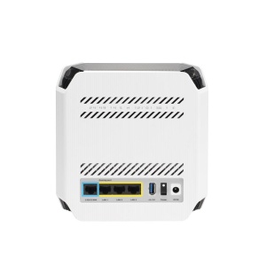 Router Wireless Asus GT6(W-1-PK)White, tri-band, WI-FI 6, Standard retea: WiFi 6 (802.11ax), IPv4, IPv6, Backwards compatible with 802.11a/b/g/n/ac Wi-Fi, segment AX10000, , 2.4GHz 574Mbps, 5G-1Hz 4804Mbps, 5G-2 4804Mbps, 9 antene interne, Procesor - Img 3