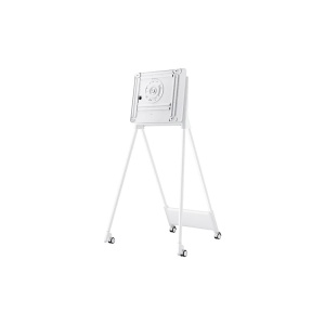 Stand mobil de podea Samsung, compatibil Samsung Flip 55", rotatie 90°, VESA 400x400, dimensiuni 835x1631.1x850.6mm, alb, garantie 3 ani - Img 3