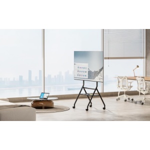 Stand TV mobil Serioux 13E-46FW, dimensiuni: 725x635x1615mm, compatibilitate dimensiune ecran: 37""-86"", VESA: 200x200, 300x200, 400x200, 300x300, 400x300, 400x400, 600x400, greutate maximă suportata: 80 kg, greutate maximă suportata raft: 10 kg - Img 8