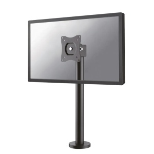 Suport monitor de birou Neomounts NS-DPOS100BLACK; pentru display-uri cu diagonale 10"-32", sistem de prindere VESA 75x75~100x100, greutate maxima suportata 15kg, tilt +45°, -15°, swivel +360°, rotate +360°; culoare negru. Garantie 5 ani