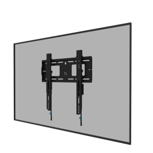 Suport perete Neomounts heavy duty, pentru display-uri interactive si ecrane grele de pana la 32-75", sistem de prindere VESA 400x400, greutate maxima suportata 100kg, fix, distanta fata de perete 4.2cm, cu sistem ce permite prinderea/desprinderea usoara
