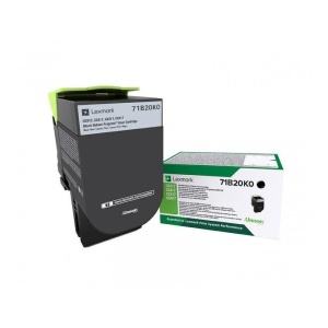 Toner Lexmark 71B20K0, black ,return program ,3k,CX317DN/417DE/517DE/ CS317DN/417DN/517DE