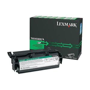 Toner Lexmark T654X80G, black, 36 k, T654dn , T654dtn , T654n , T656dne.
