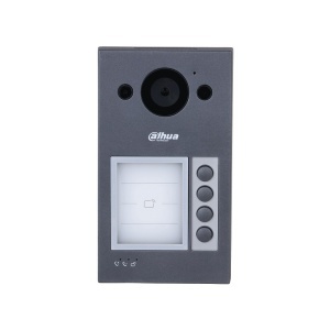 Videointerfon IP Wireless exterior vila 4 butoane Dahua VTO3311Q-WP