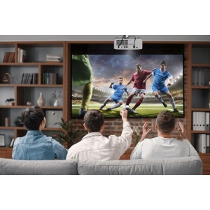 Videoproiector Optoma GT2000HDR, FHD 1920*1080, 3.500 lumeni, 2.000.000:1, 16:9/ 16:10, 4:3, dimesniune maxima imagine 300'', laser 30.000 ore, distanta maxima de proiectie 3.3m, zoom fix, 2* HDMI, audio out, USB-A power 1.5A, RS232, 27-34 dB, 3D ready, - Img 2